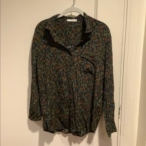 Leopard blouse